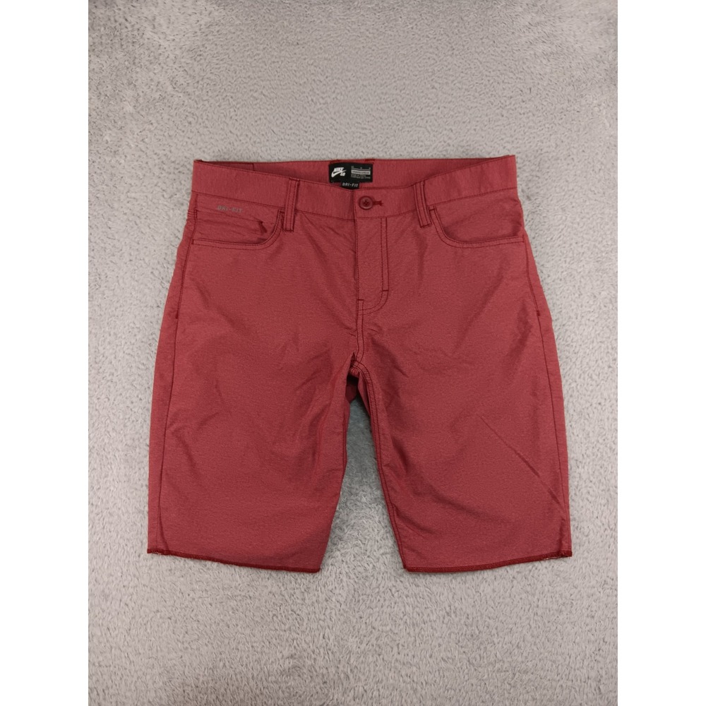Nike SB Shorts Men Size M (30X10) Red Dri-FIT